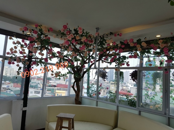 Hoa hồng giả - Shop Cây Giả Ngọc Minh